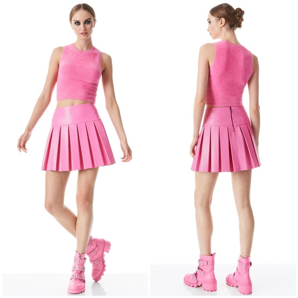 Alice and Olivia Amity Crop Top Size L - Picture 5 of 13